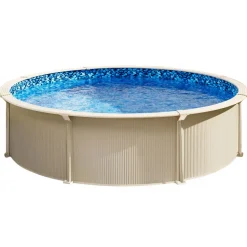 VEVOR 30-ft Round Above Ground Pool Liner, Overlap Pool Liners, Standard Gauge Vinyl, 48-to-54inch Wall Height, Designed for Steel Sided Above-Ground Swimming Pools