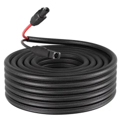 VEVOR 100FT Solar Panel Extension Cable 10AWG Waterproof PV 6mm² Cable Black