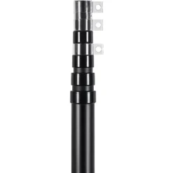 VEVOR 20FT Telescoping Flag pole Kit, Heavy Duty Aluminum Alloy in Ground Flag Poles for Outside, 3 Display Modes Flagpole with 3x5 American Flag, Professional Accessories, Black