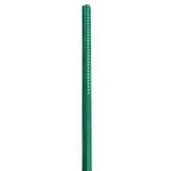 VEVOR 6FT U-Channel Sign Post, 4Pack Green Heavy Duty Steel Fixed Fence Post, Steel Fence U-Channel Sign for Garden, Courtyard, Farm or Traffic Intersection