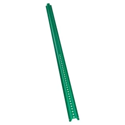 VEVOR 8FT U-Channel Sign Post, 4Pack Green Heavy Duty Steel Fixed Fence Post, Steel Fence U-Channel Sign for Garden, Courtyard, Farm or Traffic Intersection