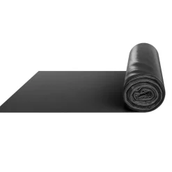 VEVOR 3FT x 50FT Plastic Sheeting Heavy Duty, 4 Mil Thick Plastic Sheeting Roll, Plastic Drop Cloth Painters Tarp, Polyethylene Covering for Crawl Space Vapor Barrier, Multi-Purpose, Black