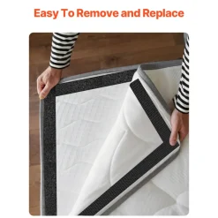 VEVOR 16 ft x 1.5 in Hook and Loop Tape, Hook Loop Heavy Duty Strips Rolls, Strong Nylon Self Adhesive Strips Roll, Sticky Back Fastener Tape Roll Ideal for Home Office School and Crafting, Black