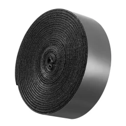 VEVOR 16 ft x 1.5 in Hook and Loop Tape, Hook Loop Heavy Duty Strips Rolls, Strong Nylon Self Adhesive Strips Roll, Sticky Back Fastener Tape Roll Ideal for Home Office School and Crafting, Black