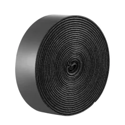 VEVOR 16 ft x 1.5 in Hook and Loop Tape, Hook Loop Heavy Duty Strips Rolls, Strong Nylon Self Adhesive Strips Roll, Sticky Back Fastener Tape Roll Ideal for Home Office School and Crafting, Black