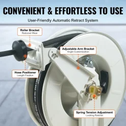 VEVOR Fuel Hose Reel, 1/2