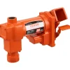VEVOR Fuel Transfer Pump, 12V DC 20 GPM 1/4 HP, Gasoline Extractor Pump with Automatic Nozzle, Discharge Hose & Suction Pipe for Gasoline, Diesel, Kerosene, Ethanol & Methanol Blends, and Biodiesel