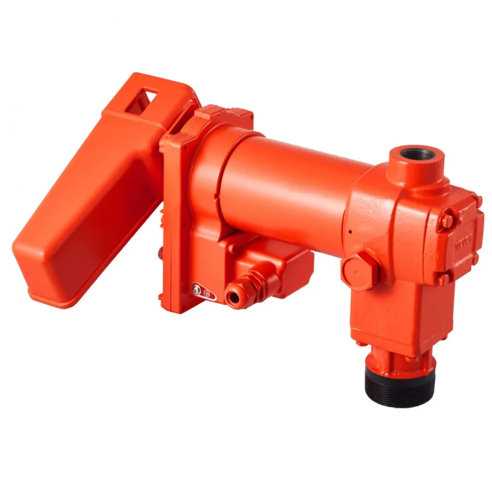 VEVOR Fuel Transfer Pump 110V, 15 GPM 57 L/min, AC Electric Oil Transfer Pump, 8 ft/2.4 m Max Suction Lift, 37 ft/11.28 m Max Lift, Overheat Protection, for Gasoline Diesel Kerosene Biodiesel Ethanol