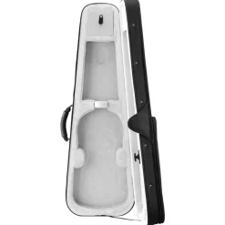 VEVOR 4/4 Full Size Violin Case, Nylon Waterproof, Lightweight Portable Travel Carrying Bag, with Plush Lining, Dual Shoulder Straps, Anti-Scratch, Professional Triangular Shape, for Violin, Black