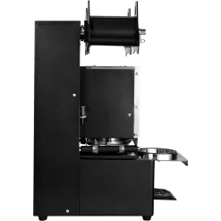 VEVOR Fully Automatic Cup Sealing Machine, 500-650 Cups/H, Cup Sealer Machine for 190 mm Tall & 90/95 mm Cup, Electric Tea Sealer with Digital Control LCD Panel for Bubble Milk Tea Coffee, Black