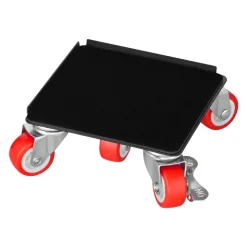 VEVOR Furniture Dolly, Maximum Load 1200 lbs, Heavy Duty Furniture Movers with 5 360° Rotation Wheels, Carbon Steel Panel, Furniture Lift Slider Tool Set for Appliances, Sofa, Fridge, Washing Machine