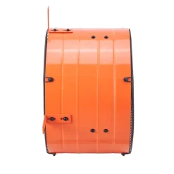 VEVOR Gable Mount Fan, 16 Inch Attic Exhaust Fan with Adjustable Thermostat & Outer Mesh, 2940 CFM House Ventilator Cools Up to 4200 Sq.Ft, Quiet Ventilation for Roof, Garage & Shop, Vibrant Orange