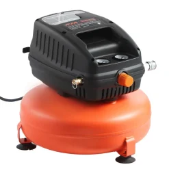 VEVOR 3 Gallon Air Compressor, 1/3HP 0.54CFM @ 90PSI Portable Pancake Air Compressor & 100PSI Max Working Pressure, Oil-Free Compressor Tank for Tire Inflation, Spray Painting, Woodwork Nailing, 120V