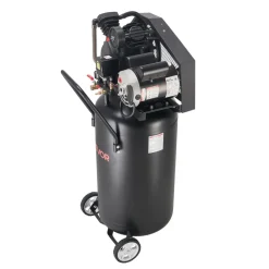 VEVOR 25-Gallon Air Compressor, 2HP 5.5 SCFM at 90PSI, Max 200PSI Pressure Oil-Lubricated Air Compressor Tank, Portable on Wheels for Auto Repair, Tire Inflation, Spray Painting, Woodwork Nailing, 120V