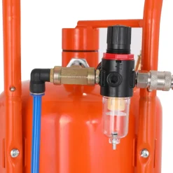 VEVOR 5 Gallon Sand Blaster, 60-110 PSI High Pressure Sandblaster, Portable Abrasive Blasting Tank, Air Sand Blasting Kit with 4 Ceramic Nozzles and Oil-Water Separator for Paint, Stain, Rust Removal