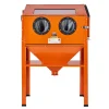 VEVOR 60 Gallon Sandblasting Cabinet, 40-120PSI Sand Blasting Cabinet with Stand, Heavy Duty Steel Sand Blaster with Blasting Gun & 4 Ceramic Nozzles for Paint, Stain, Rust Removal