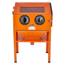 VEVOR 60 Gallon Sandblasting Cabinet, 40-120PSI Sand Blasting Cabinet with Stand, Heavy Duty Steel Sand Blaster with Blasting Gun & 4 Ceramic Nozzles for Paint, Stain, Rust Removal