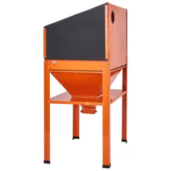 VEVOR 60 Gallon Sandblasting Cabinet, 40-120PSI Sand Blasting Cabinet with Stand, Heavy Duty Steel Sand Blaster with Blasting Gun & 4 Ceramic Nozzles for Paint, Stain, Rust Removal