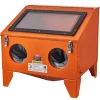 VEVOR 40 Gallon Sandblasting Cabinet, 40-120PSI Portable Benchtop Sand Blasting Cabinet, Heavy Duty Steel Sand Blaster with Blasting Gun & 4 Ceramic Nozzles for Paint, Stain, Rust Removal