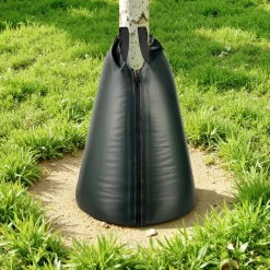 VEVOR 20 Gallon Tree Watering Bags, 8 Pack 3-4 Hours Slow Release Gator Bags for Trees, Heavy Duty PE Tree Drip Irrigation Bag with Zipper, Durable & Reusable Deep Root Shrub Watering Bag