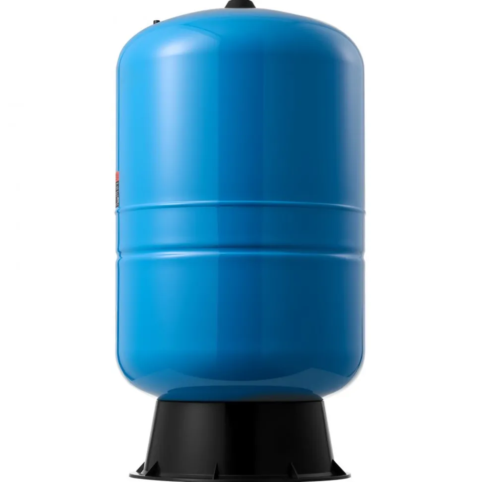 VEVOR 30-Gallon Vertical Well Pressure Tank, Pre-Charged Pressurized Water Tank for Well Pumps, Heavy-Duty Carbon Steel Water Storage Container for Home, School, Farm & Irrigation Systems