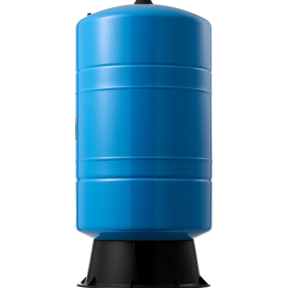 VEVOR 20-Gallon Vertical Well Pressure Tank, Pre-Charged Pressurized Water Tank for Well Pumps, Heavy-Duty Carbon Steel Water Storage Container for Home, School, Farm & Irrigation Systems