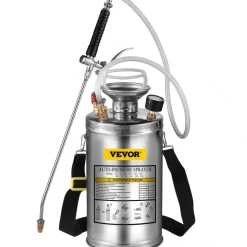 VEVOR 1.5Gal Stainless Steel Sprayer, Set with 16