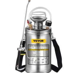 VEVOR 1.5Gal Stainless Steel Sprayer, Set with 16