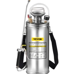 VEVOR 2Gal Stainless Steel Sprayer, Set with 20