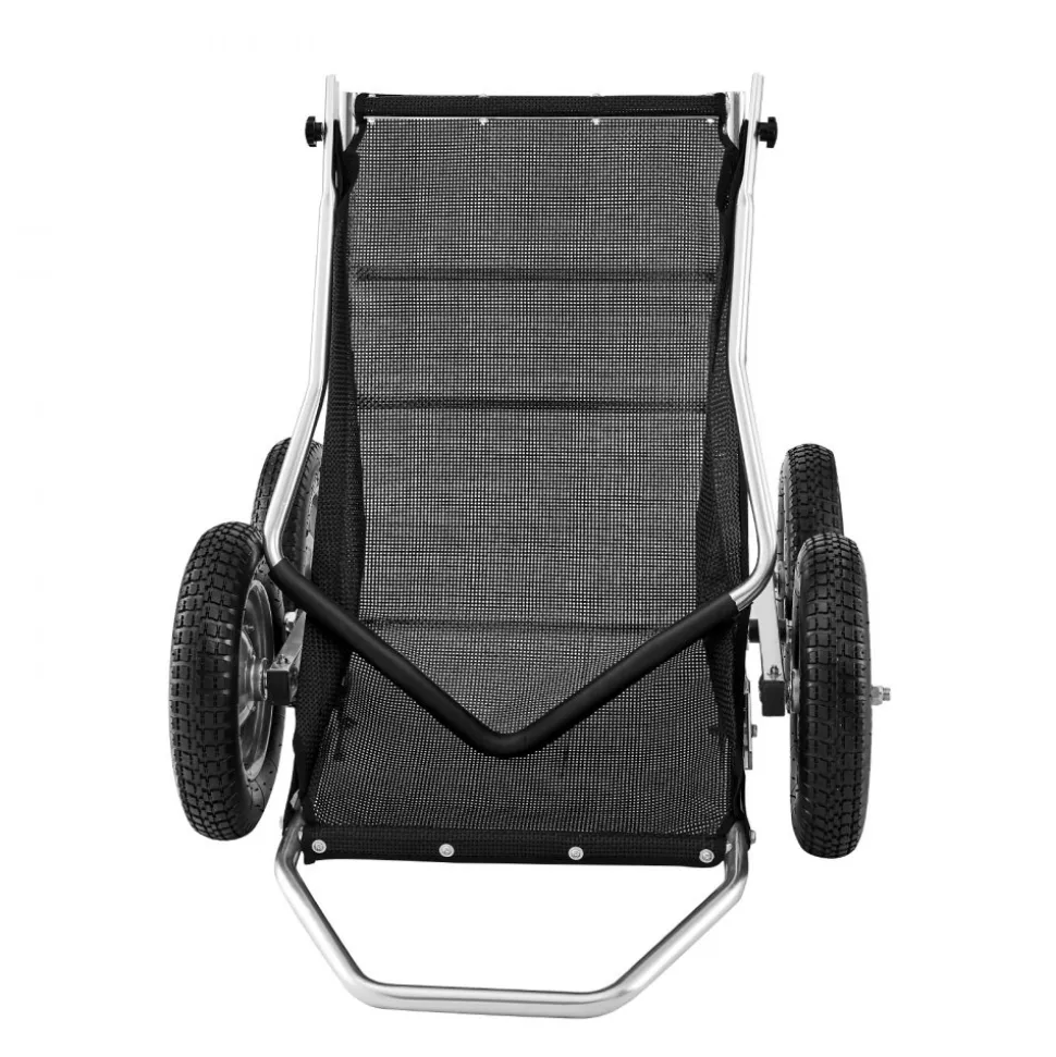 VEVOR Game Carts for Hunting, 500LBS Deer Cart Game Hauler, Heavy-Duty Crawler Cart, All-Terrain Folding Deer Hauling Cart with Shock-Absorbing Tires, Utility Gear Dolly for Hunting Fishing Hiking