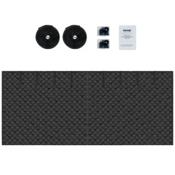 VEVOR Garage Door Screen for Winter, 16x7FT, Garage Door Insulation Kit, Magnetic Thermal Insulated Door Curtain with 300D Oxford Fabric Heavy Duty Weighted Bottom, Easy Assembly for Garage Door