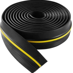 VEVOR Garage Door Threshold and Bottom Seals Kit, 16 FT U Shape+O Ring Universal Garage Door Bottom Seal Weatherstrip PVC, Combine with Weatherproof Garage Threshold Seal Strip with Adhesive, Black