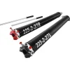 VEVOR Garage Door Torsion Springs, Pair of 0.207 x 2 x 24 in, 16000 Cycles, Electrophoresis Black Coated for Replacement, Garage Door Springs with Non-Slip Winding Bars, Gloves and Mounting Wrench