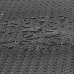 VEVOR Garage Floor Mat, 204.72 x 43.31 inch PVC Garage Flooring Roll, Non-slip Diamond Texture, 123.14 sq.ft Covering Space, Garage Mats for Under Cars, for Gyms Boats Car Trailer, Black