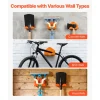 VEVOR Garage Organizer Trimmer Rack 5.9 Inch 2 Pack 180 lbs Total Load, Wall Mount Garden Power Tool Hanger Weed Whackers Holder for Grass/Hedge Trimmer, Leaf Blower, Chainsaw, Garden Tools, Orange