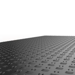 VEVOR Garage Tiles Interlocking, 12 x 12 x 0.53 inch 50 Pack Garage Floor Covering Tiles, Non-Slip Double-Sided Texture Garage Flooring Tiles, for Garages, Basements, Repair Shops, Black