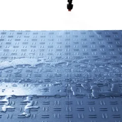VEVOR Garage Tiles Interlocking, 12 x 12 x 0.53 inch 25 Pack Garage Floor Covering Tiles, Non-Slip Double-Sided Texture Garage Flooring Tiles, for Garages, Basements, Repair Shops, Blue
