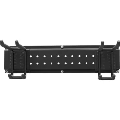 VEVOR Garage Tool Organizer 49.5 Inch 600 lbs Wall Mount Garden Tool Rack, Heavy Duty Garage Hanging Storage Rack Organization with 3 Rails and 12 Adjustable Hooks, for Yard Tools, Shovel, Rake, Shed