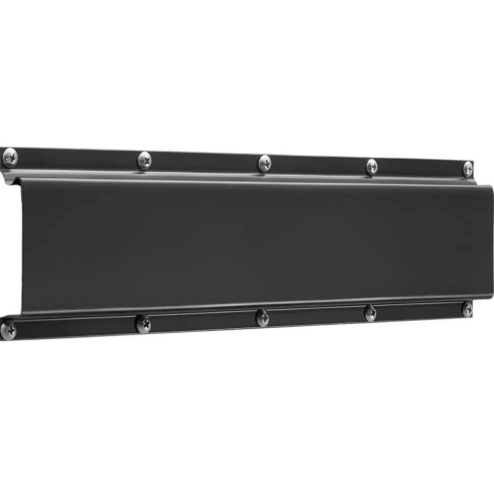 VEVOR Garage Tool Organizer 99 Inch 1200 lbs Wall Mount Garden Tool Rack, Heavy Duty Garage Hanging Storage Rack Organization with 6 Rails and 16 Adjustable Hooks, for Yard Tools, Shovel, Rake, Shed