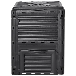 VEVOR Garden Compost Bin 80 Gal, BPA Free Composter, Large Capacity Outdoor Composting Bin with Top Lid and Bottom Door, Easy Assembling, Lightweight, Fast Creation of Fertile Soil