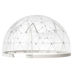 VEVOR Garden Dome Igloo, 15 x 9.5 ft Outdoor Clear Bubble Tent for 10-14 Person, Weatherproof Geodesic Dome Greenhouse with Window, PVC Igloo Tent for Backyard Patios Camping Party Wedding
