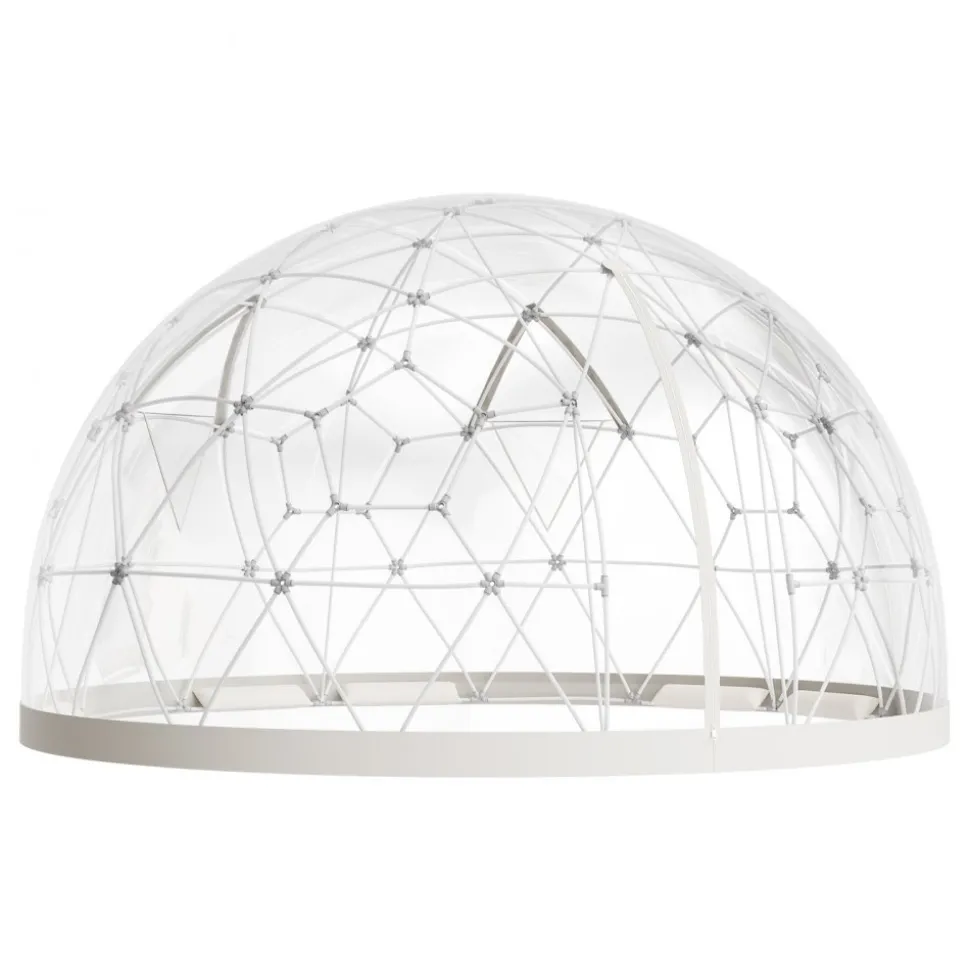VEVOR Garden Dome Igloo, 15 x 9.5 ft Outdoor Clear Bubble Tent for 10-14 Person, Weatherproof Geodesic Dome Greenhouse with Window, PVC Igloo Tent for Backyard Patios Camping Party Wedding