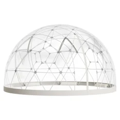 VEVOR Garden Dome Igloo, 9.5 x 5.7 ft Outdoor Clear Bubble Tent for 2-4 Person, Weatherproof Geodesic Dome Greenhouse with Window, PVC Igloo Tent for Backyard Patios Camping Party Wedding