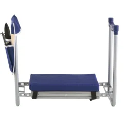 VEVOR Garden Kneeler and Seat, 11 in Wide Thick Kneeling Pad, Heavy Duty Garden Kneeling Stool, Folding Garden Seat with 1 Tool Bag, Relieve Knee & Back Pain, Non-Slip Garden Bench for Grandparents