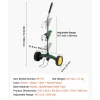 VEVOR Garden Pot Mover, Heavy Duty Plant Dolly Cart with Adjustable Grabbing Arm, Max 143 LBS Weight Capacity, Potted Plant Mover Dolly with Suction Cup and Secure Lock, Fits for Indoor & Outdoor Use