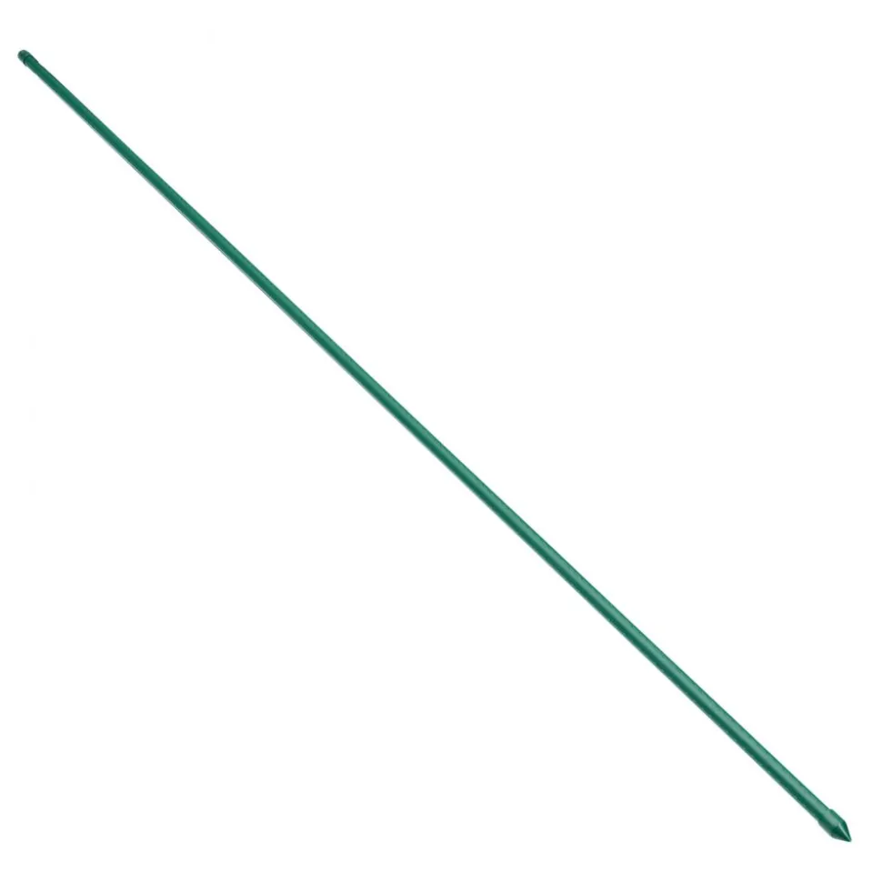 VEVOR Garden Stakes, 25 Pack, 82.68 inch, Plastic Coated Metal Tomato Stakes, Garden Sticks for Plants Support, with Pointed End and Non-Slip Bumps for Growing Climbing Plants, Outdoor Vegetables