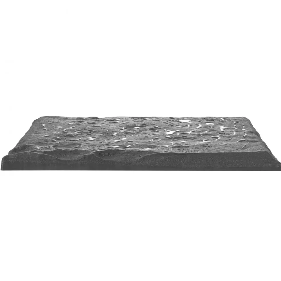 VEVOR Garden Stepping Stones, 4Pcs 15.5 x 15.5 in, Decorative Stepping Stones with Stakes, Weather-Resistant Plastic Pathway Pavers, Smooth Surface, Outdoor Walkway for Lawn Patio Landscape, Grey