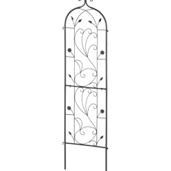 VEVOR Garden Trellis for Climbing Plants, 60 x 15 in, Rustproof Metal Garden Flower Trellis, Outdoor Climbing Rose Trellis Cucumbers Support, Decorative Tall Clematis Trellis for Courtyards Lawns