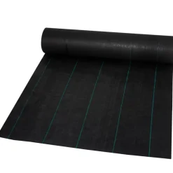 VEVOR Garden Weed Barrier Fabric, 5.8 OZ Heavy Duty Landscape Fabric, 4ft x 100ft Weed Block Control for Garden Ground Cover, Woven Geotextile Fabric for Landscaping, Gardening, Underlayment, Black