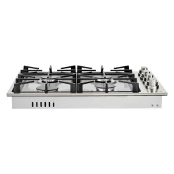 VEVOR Gas Cooktop, 30 inch 4 Burners Gas Stove Top, Max 48000BTU Built-in Stainless Steel Stove Top LPG/NG Convertible Dual Fuel Cooktop Stoves with Sealed Burner for Sear, Stew, Boil, Stir-Fry